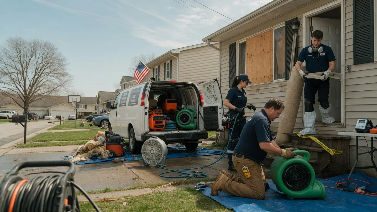 Water Damage Restoration in Franklinville, NJ near me